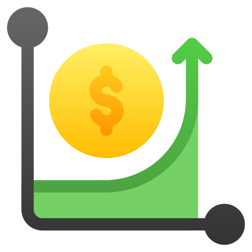 Graph bar Generic gradient fill icon