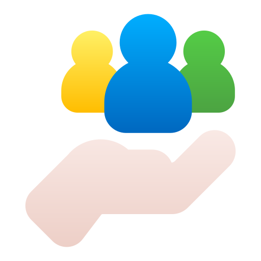 employees Generic gradient fill icon