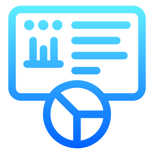 Report Generic gradient outline icon