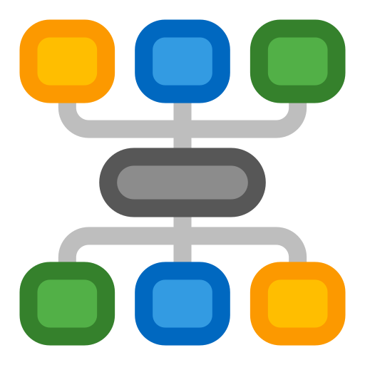 Workflow Generic color lineal-color icon