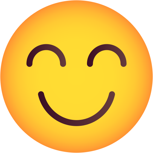 glimlach Generic gradient fill icoon