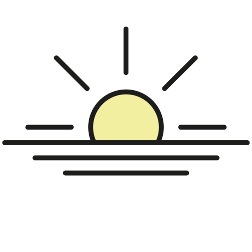 Sunset  Generic color lineal-color icon