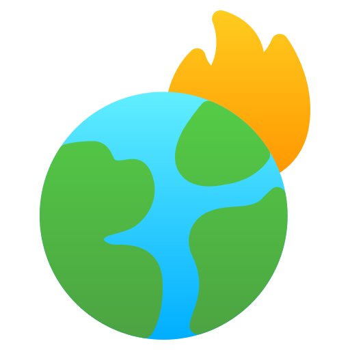 Global Warming Generic gradient fill icon