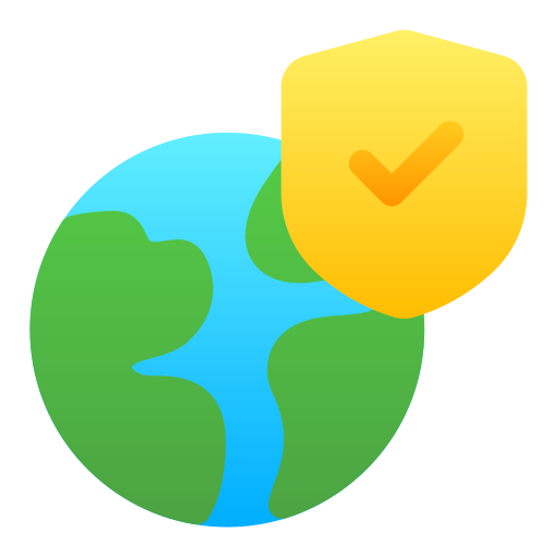 Protect the planet Generic gradient fill icon