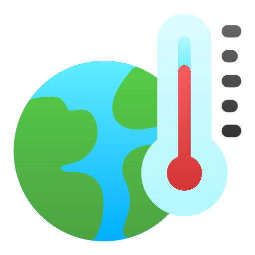 지구 온난화 Generic gradient fill icon
