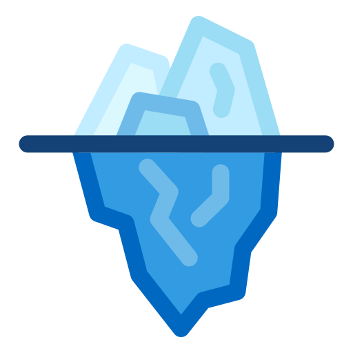 Iceberg  Generic color lineal-color icon