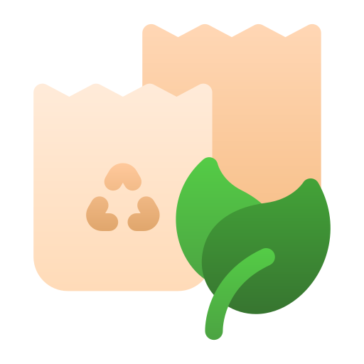 Paper bags Generic gradient fill icon