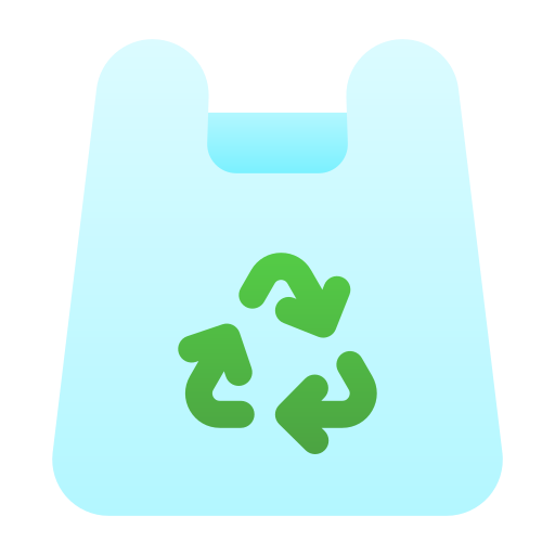 Plastic bag Generic gradient fill icon