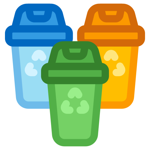 kosz do recyklingu Generic color lineal-color ikona