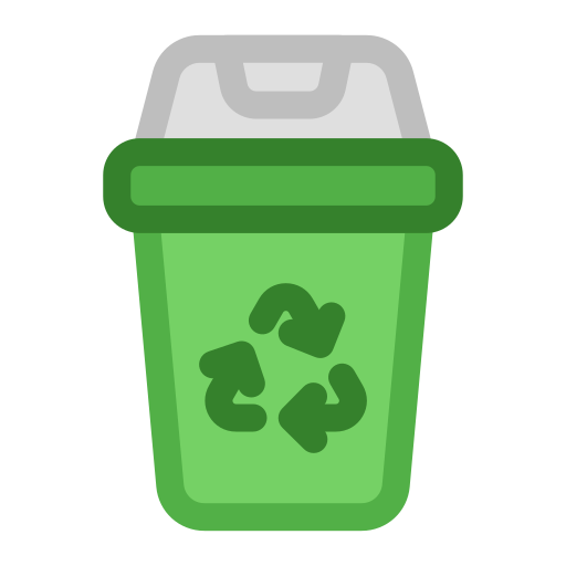 Recycling bin Generic color lineal-color icon