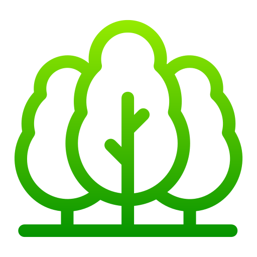 숲 Generic gradient outline icon