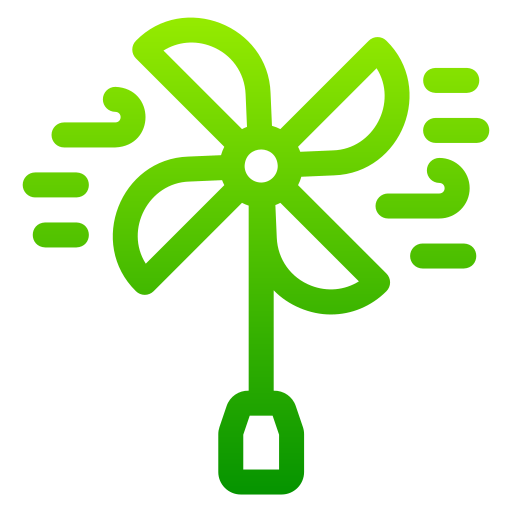 windturbine Generic gradient outline icoon