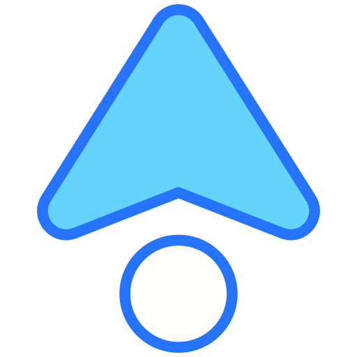 freccia in alto Generic color lineal-color icona