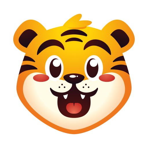 Tiger face Generic gradient fill icon