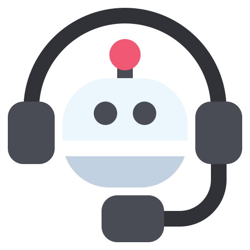 Chat Bot Generic color fill icon