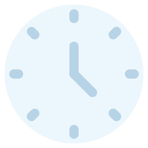 Clock Generic color fill icon