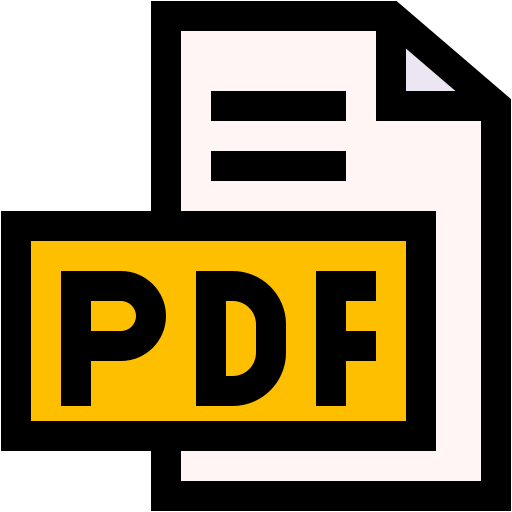 pdf Generic color lineal-color icon