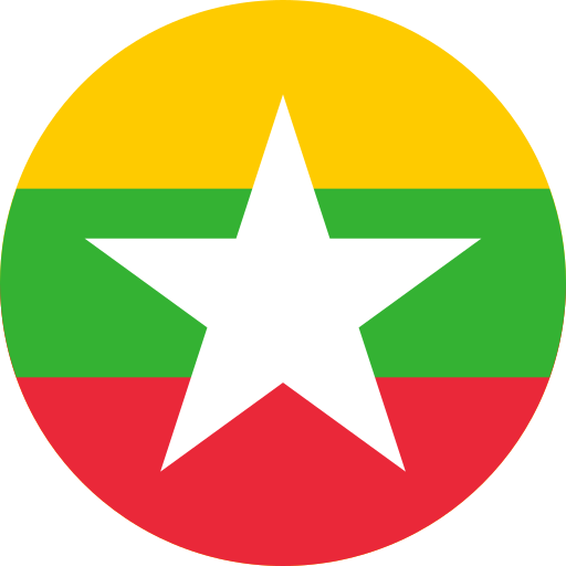 myanmar Generic color fill icoon