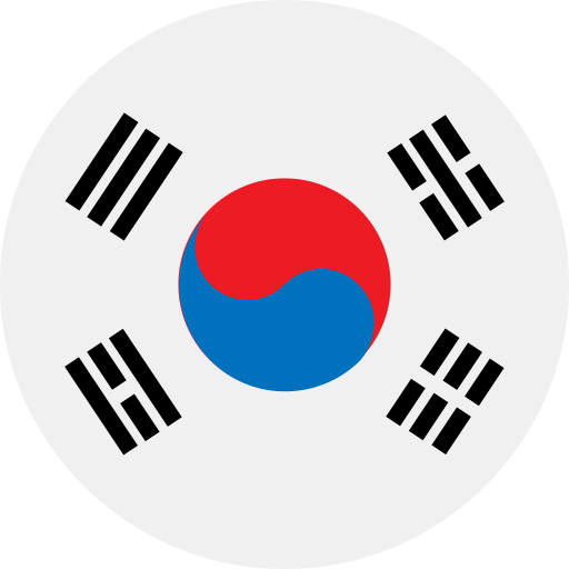 korea południowa Generic color fill ikona