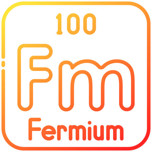 fermium Generic gradient outline Icône
