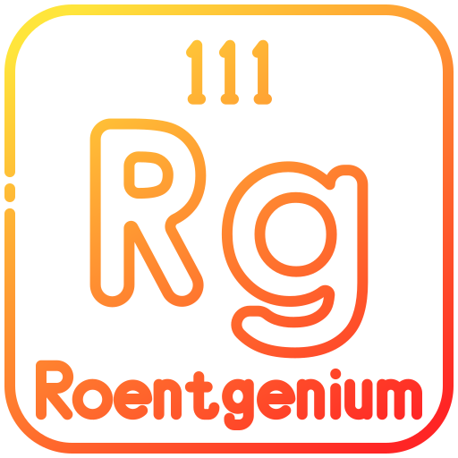 roentgenium Generic gradient outline Icône