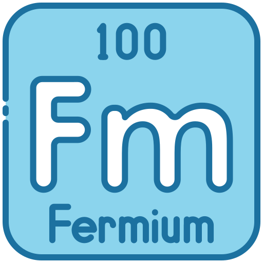 fermium Generic color lineal-color icoon