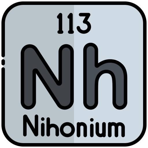 ニホニウム Generic color lineal-color icon