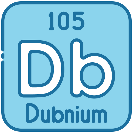 dubnium Generic color lineal-color icon