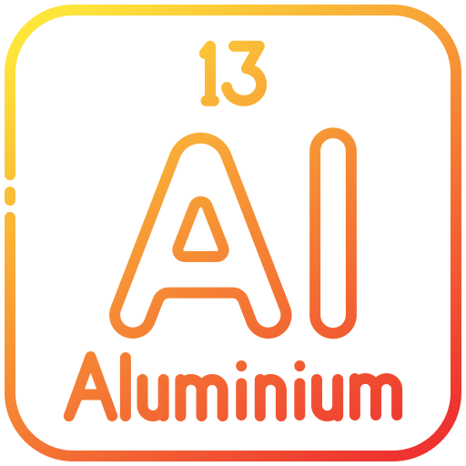 aluminio Generic gradient outline icono