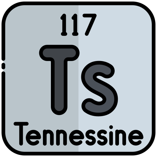 Tennessine Generic color lineal-color icon
