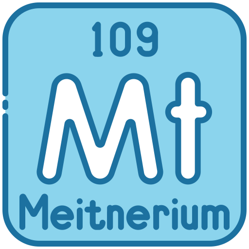 Meitnerium Generic color lineal-color icon