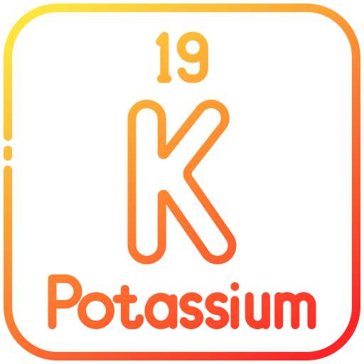 potassio Generic gradient outline icona