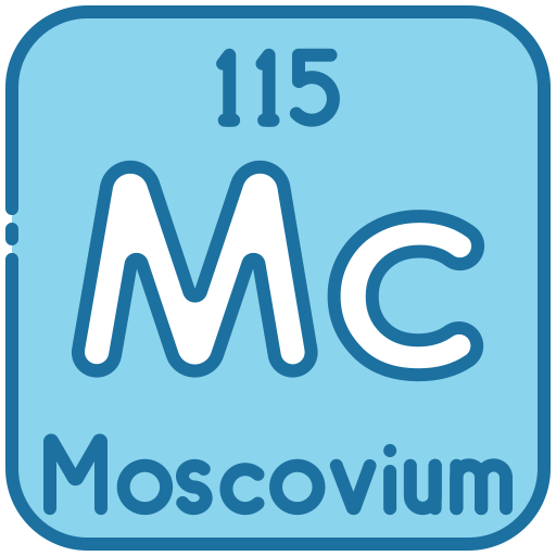 moscovium Generic color lineal-color icono