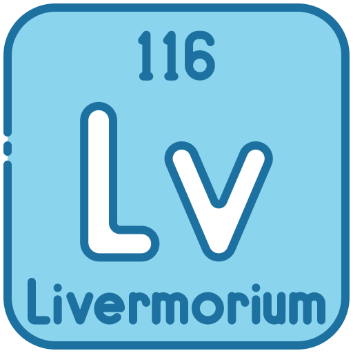 livermorium Generic color lineal-color icono