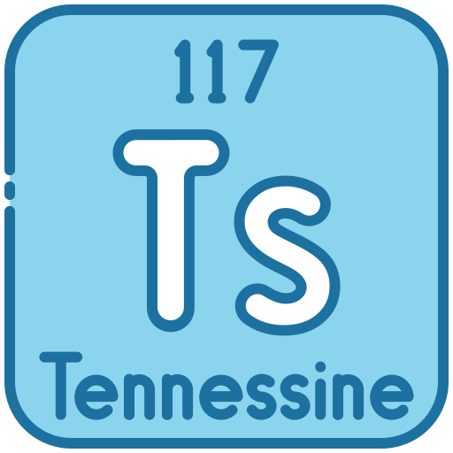 Tennessine Generic color lineal-color icon