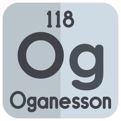 oganesson Generic color fill icoon