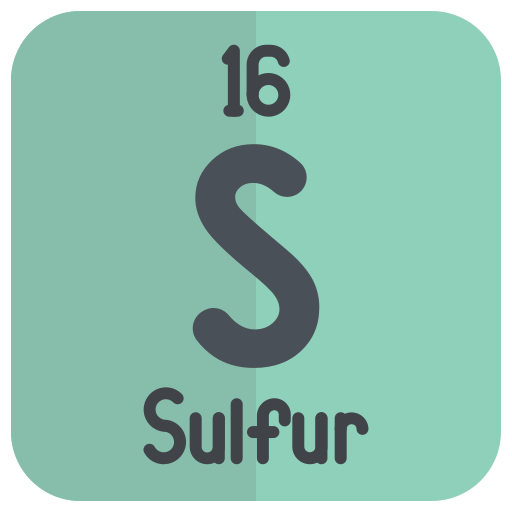 Sulfur Generic color fill icon