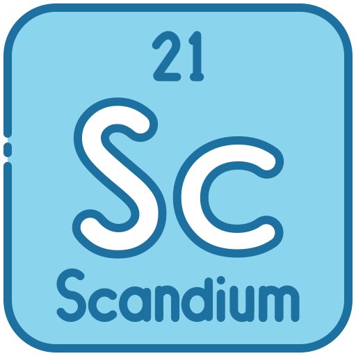 Scandium Generic color lineal-color icon
