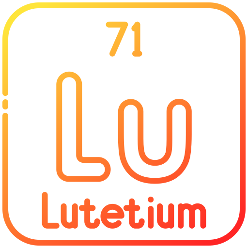 lutetium Generic gradient outline icoon