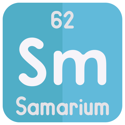 사마륨 Generic color fill icon