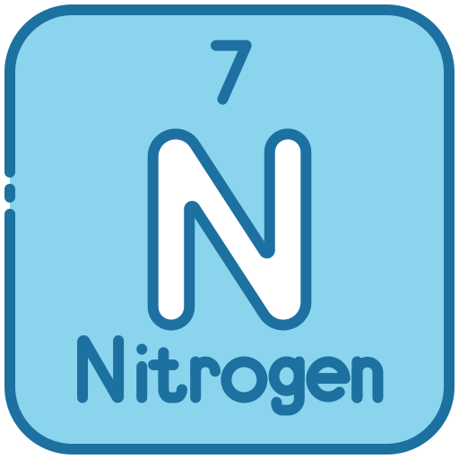 nitrógeno Generic color lineal-color icono