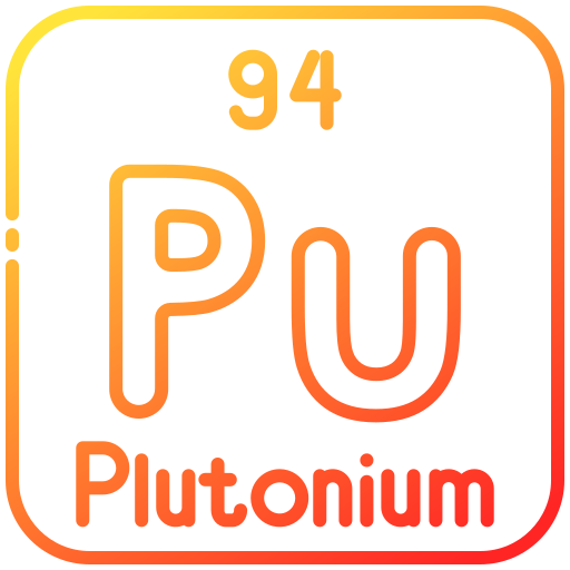 plutonio Generic gradient outline icona