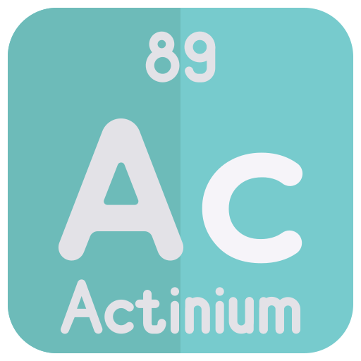 Actinium Generic color fill icon