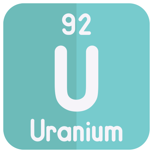 우라늄 Generic color fill icon