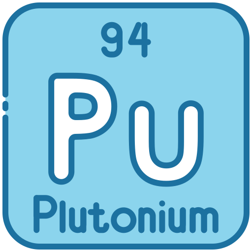 플루토늄 Generic color lineal-color icon