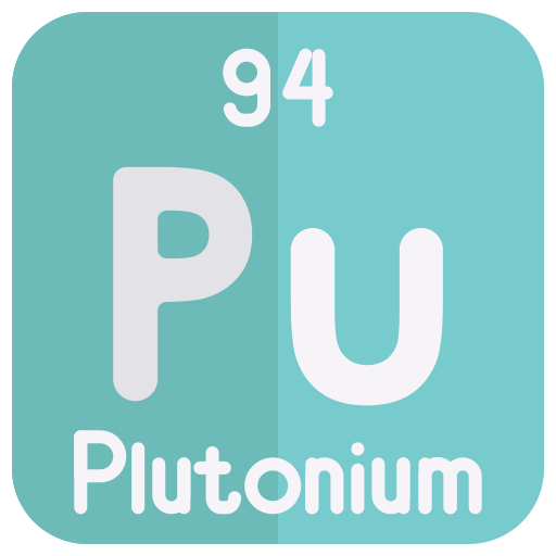 プルトニウム Generic color fill icon
