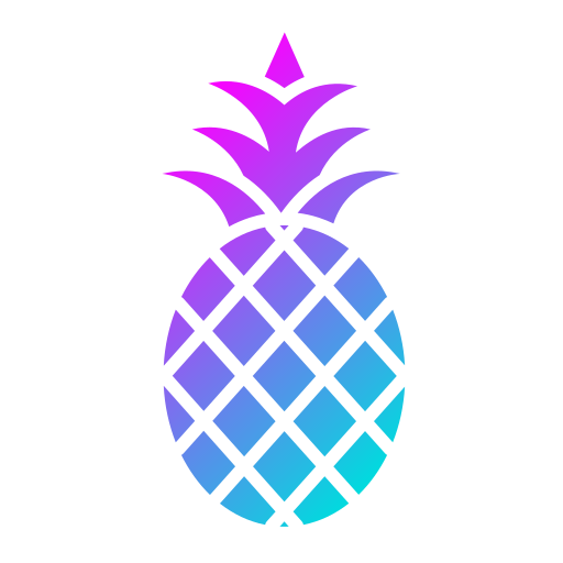 ananas Generic gradient fill icoon