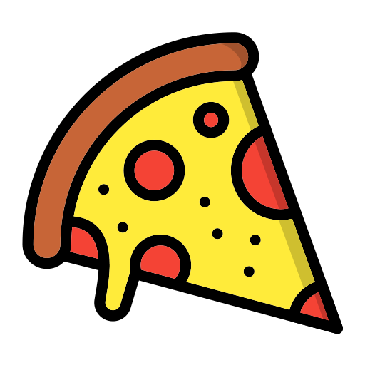 pizza Generic color lineal-color icona