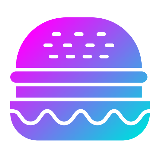 ハンバーガー Generic gradient fill icon