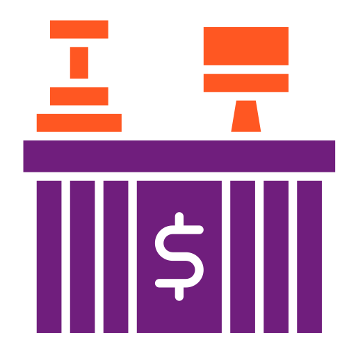 Cash counter Generic color fill icon